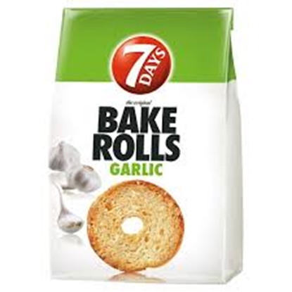 Picture of BAKE ROLLS GARLIC 80GR